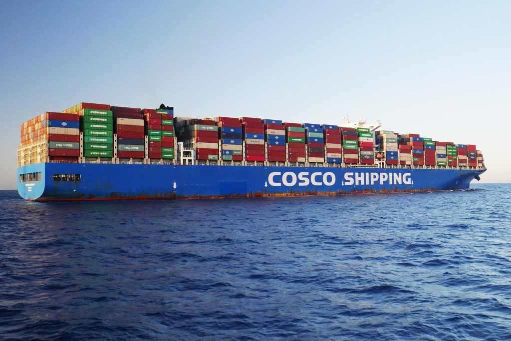  transporting goods from China to Egypt