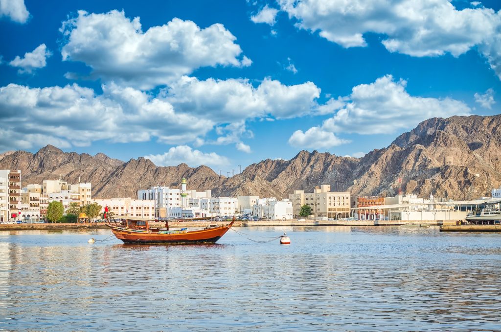 Oman's Port Muscat shipping