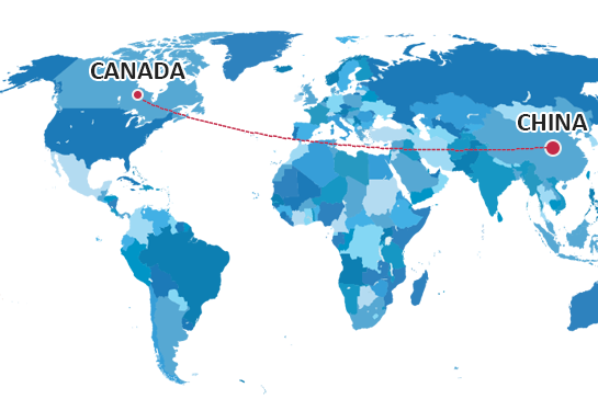 Shipping From China TO Canada